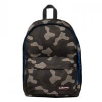 Eastpak  rugzak Out of Office camouflageprint blauw, Blauw camo