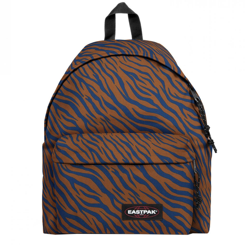 Eastpak rugzak Padded Pak'r donkerblauw/oranje