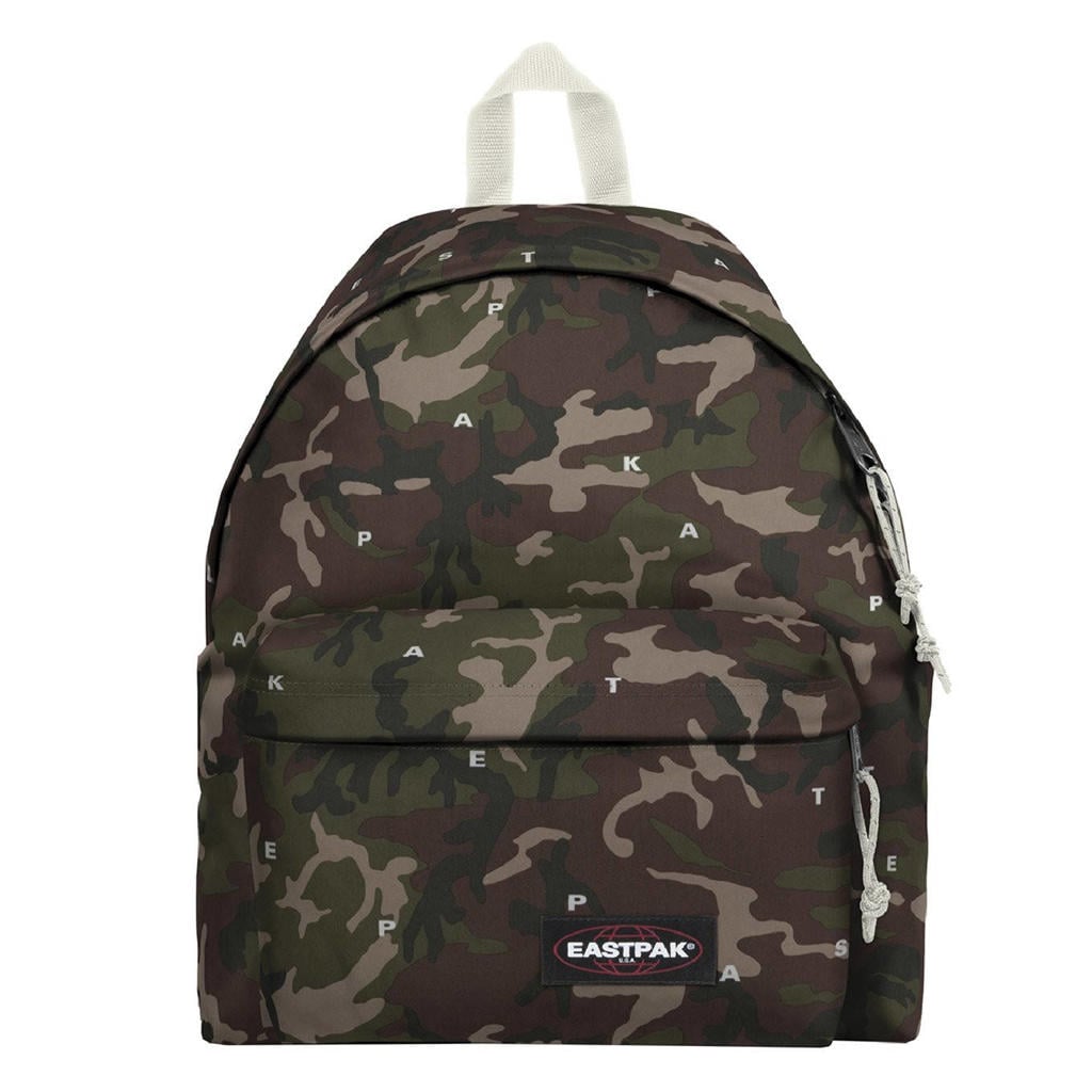 Eastpak rugzak Padded Pak'R camouflageprint kaki