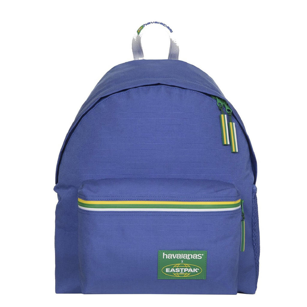 Eastpak x Havaianas rugzak Padded Pak'R blauw