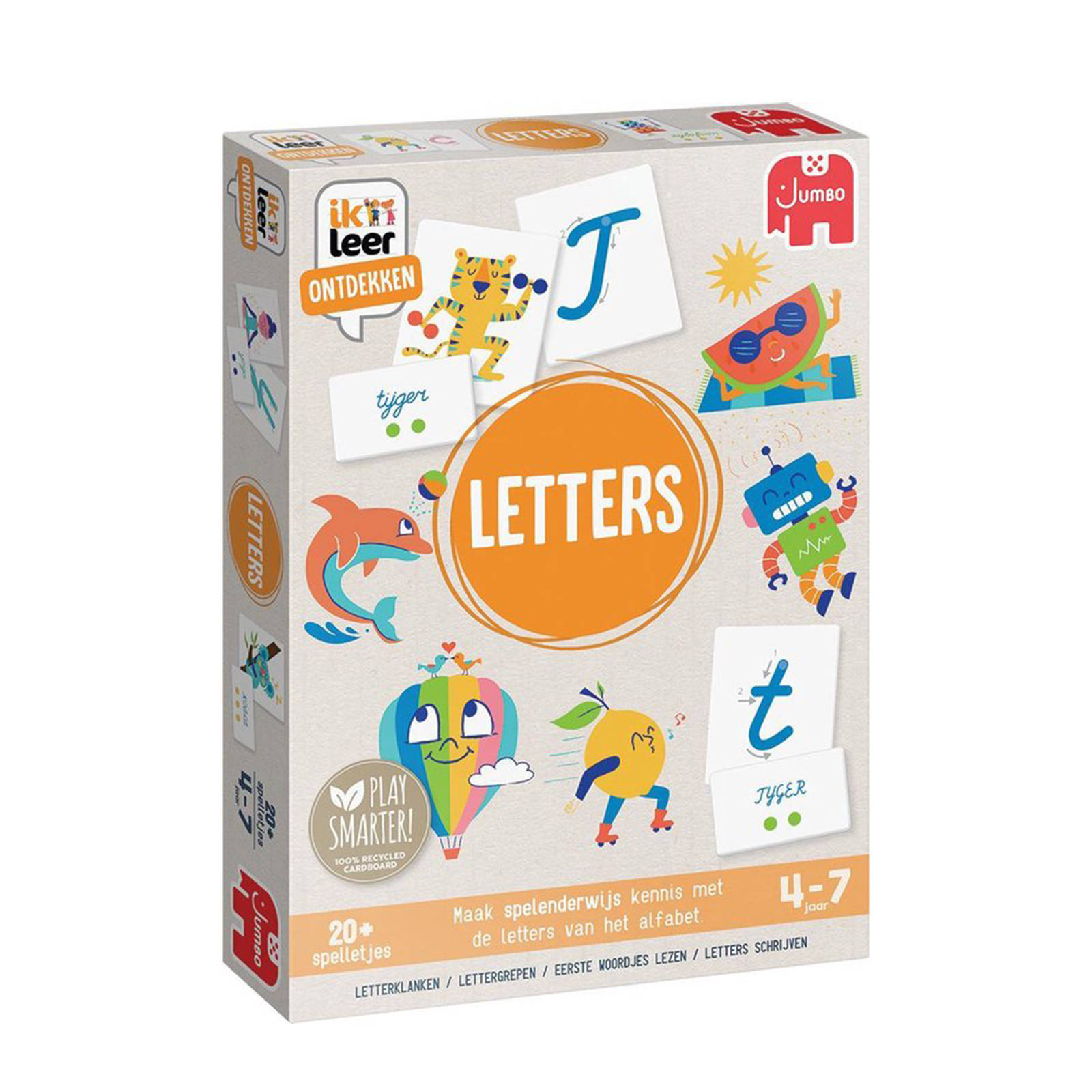Jumbo Leerspel Ik Leer Ontdekken Letters Junior 8 delig online kopen
