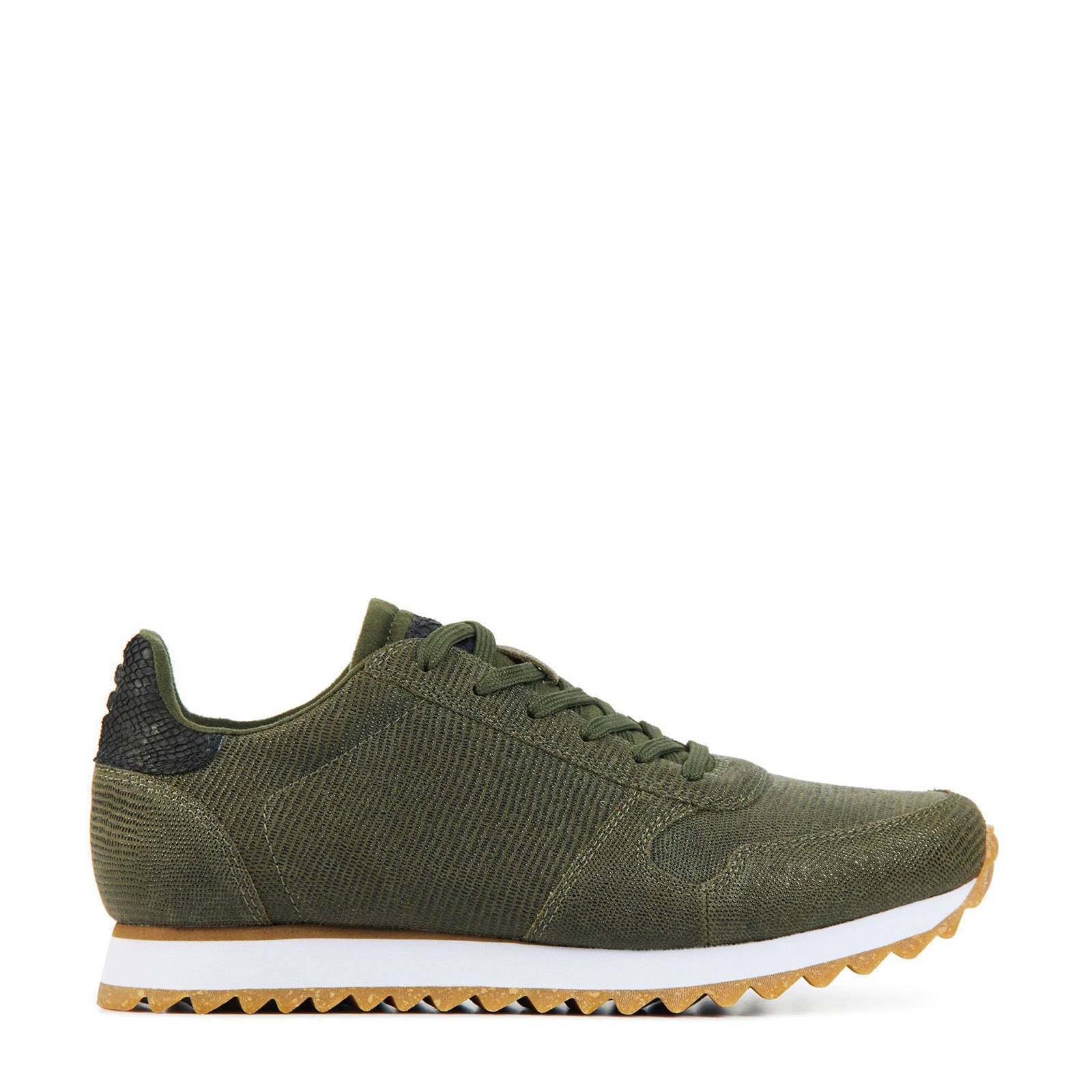 Woden Ydun Pearl II sneakers groen | wehkamp