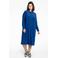 YOEK blousejurk van travelstof DOLCE blauw