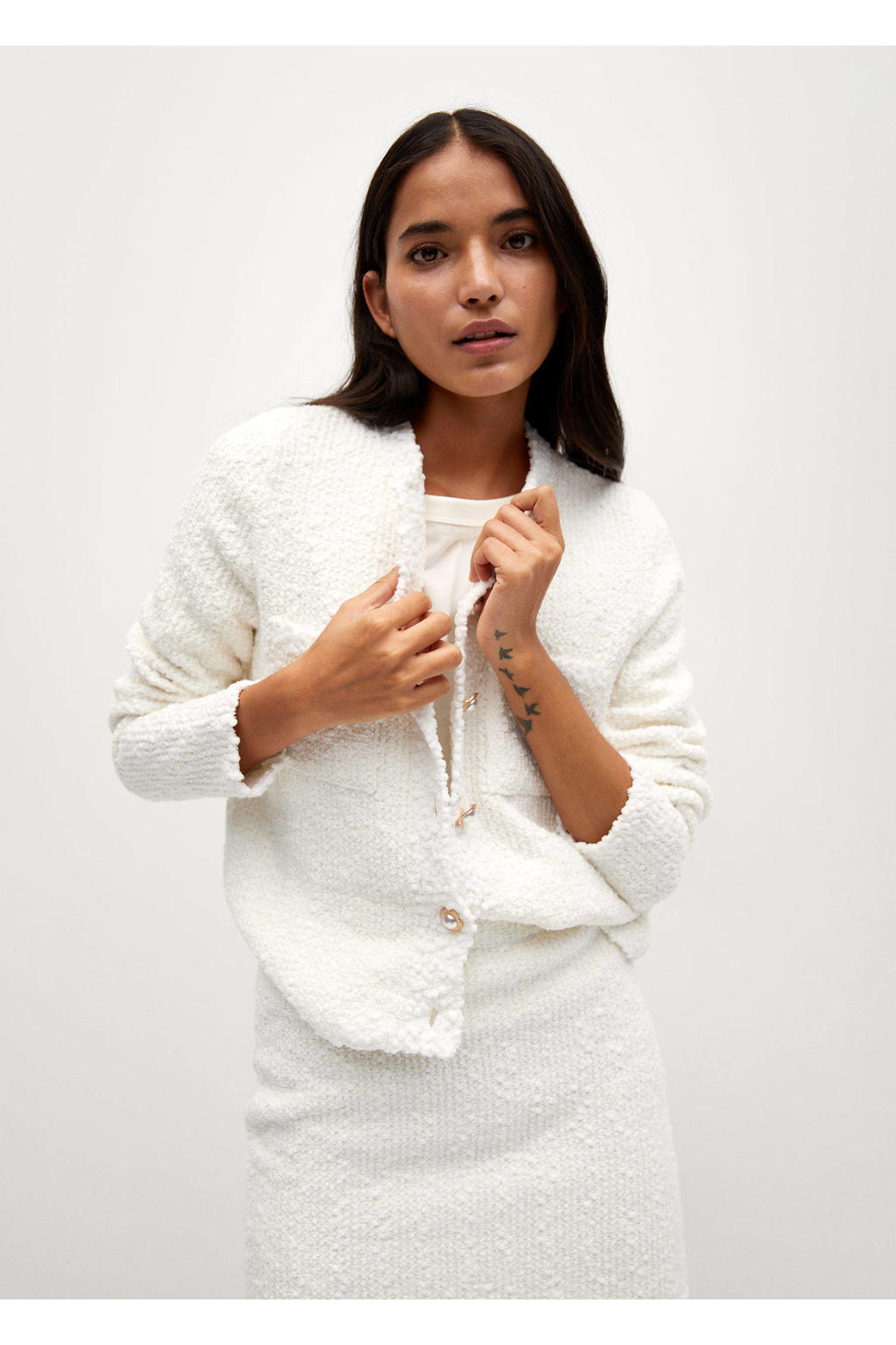 Mango mini rok wit kopen? | Morgen in huis | wehkamp