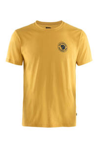 Fjällräven outdoor T-shirt geel