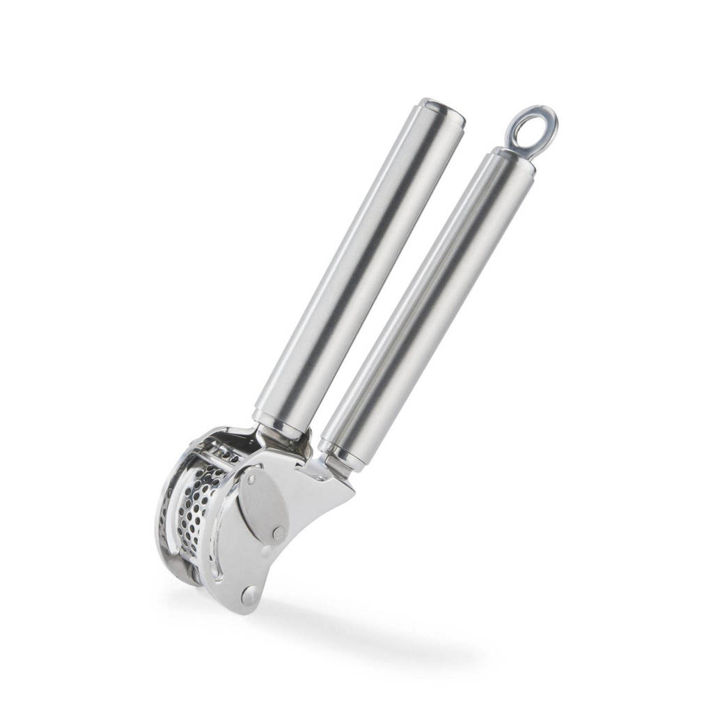 Rosle knoflookpers met schraper RVS