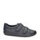 Ecco Soft 2.0 leren klittenbandschoenen donkerblauw