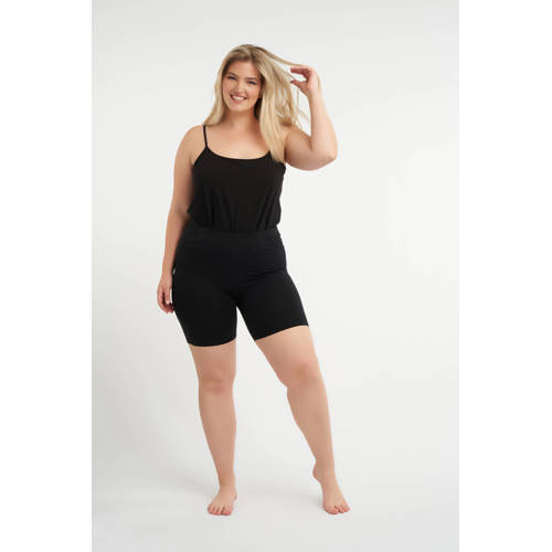 MS Mode Plus Size cycling short zwart afbeelding