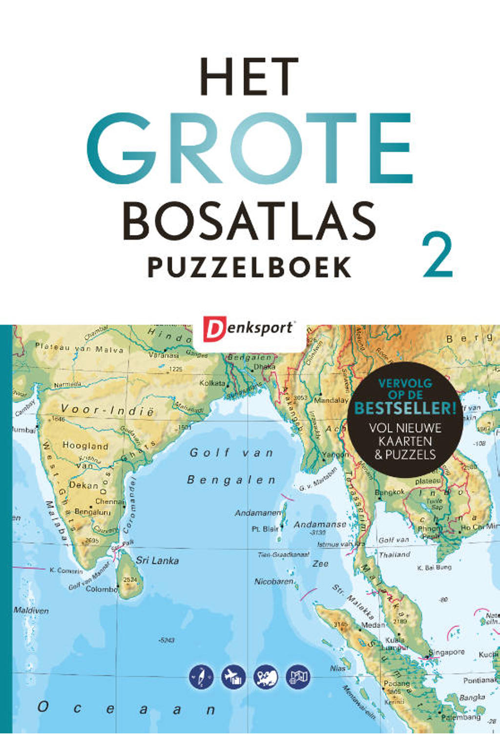Het Grote Bosatlas Puzzelboek II - Peter Vroege en Tjeerd Tichelaar