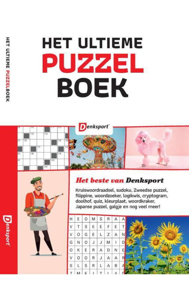 dempen Keizer Onderdrukking Denksport Puzzelboek: Denksport - Het Ultieme Puzzelboek | wehkamp