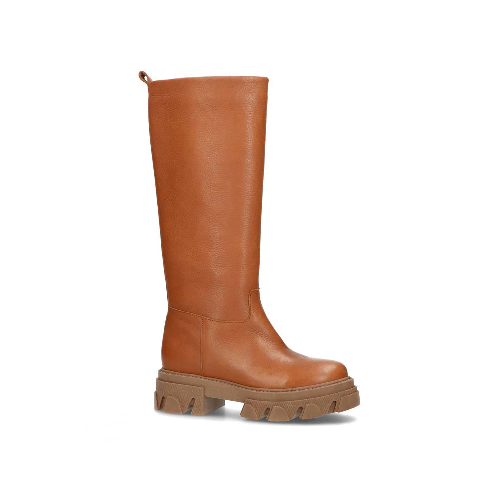 Korte laarzen cognac - Damesschoenen – SACHA