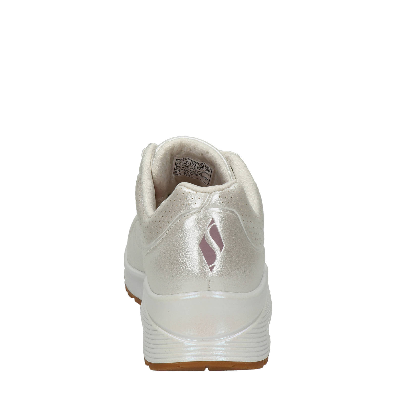 Skechers Sneakers met sleehak Uno - Stand on Air met fijne perforatie  73690/WNVR - Vergelijk prijzen