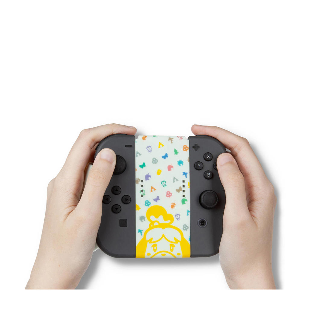 PowerA Joy Con Comfort Grip Nintendo Switch (Animal Crossing) wehkamp