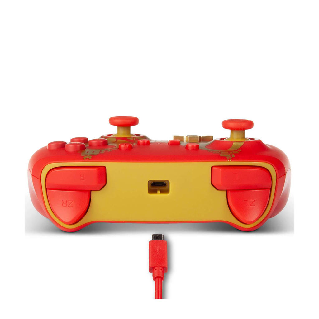 PowerA Nintendo Switch Enhanced Wired controller Mario Gold M wehkamp