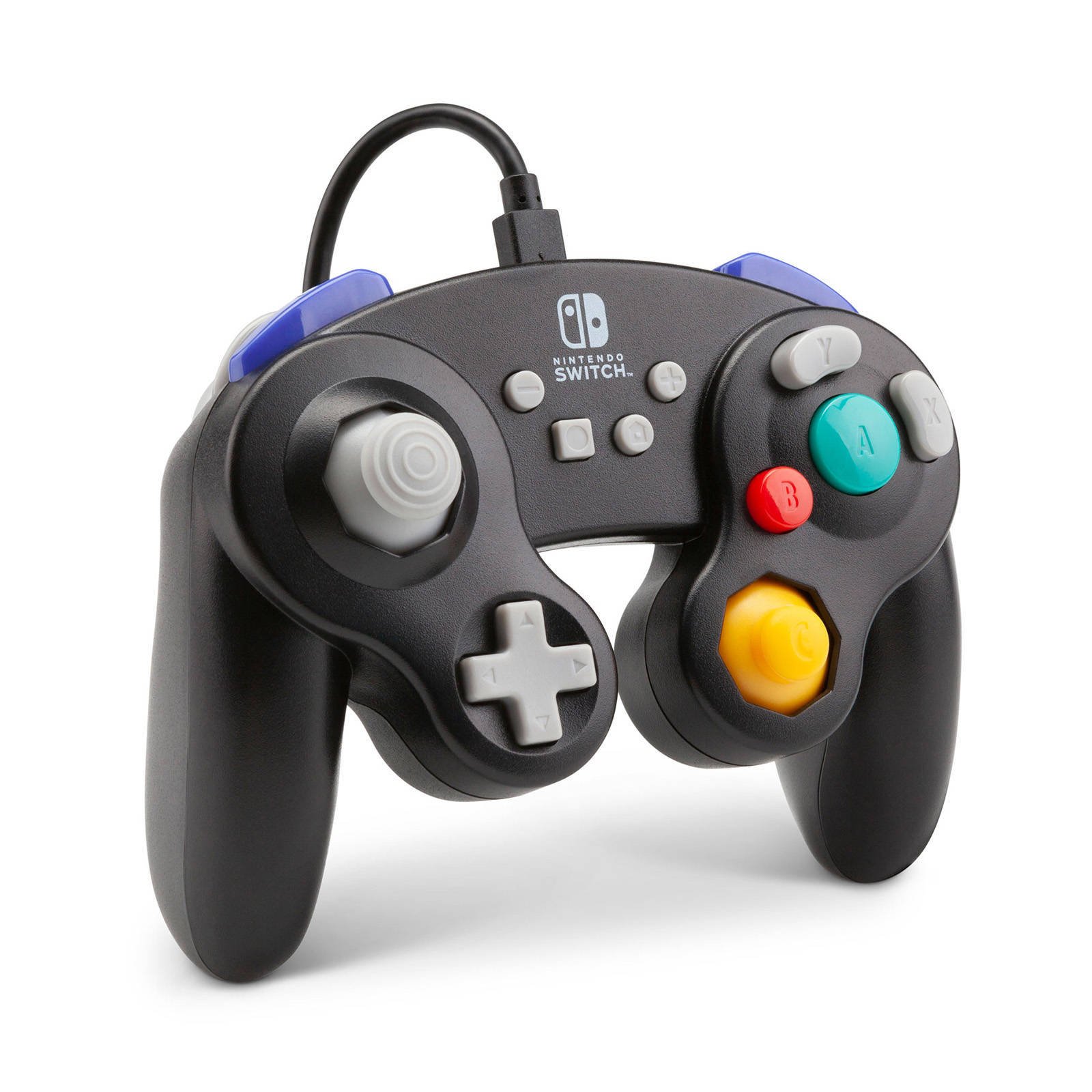 PowerA Nintendo Switch Wired Controller Gamecube Style Zwart | Wehkamp