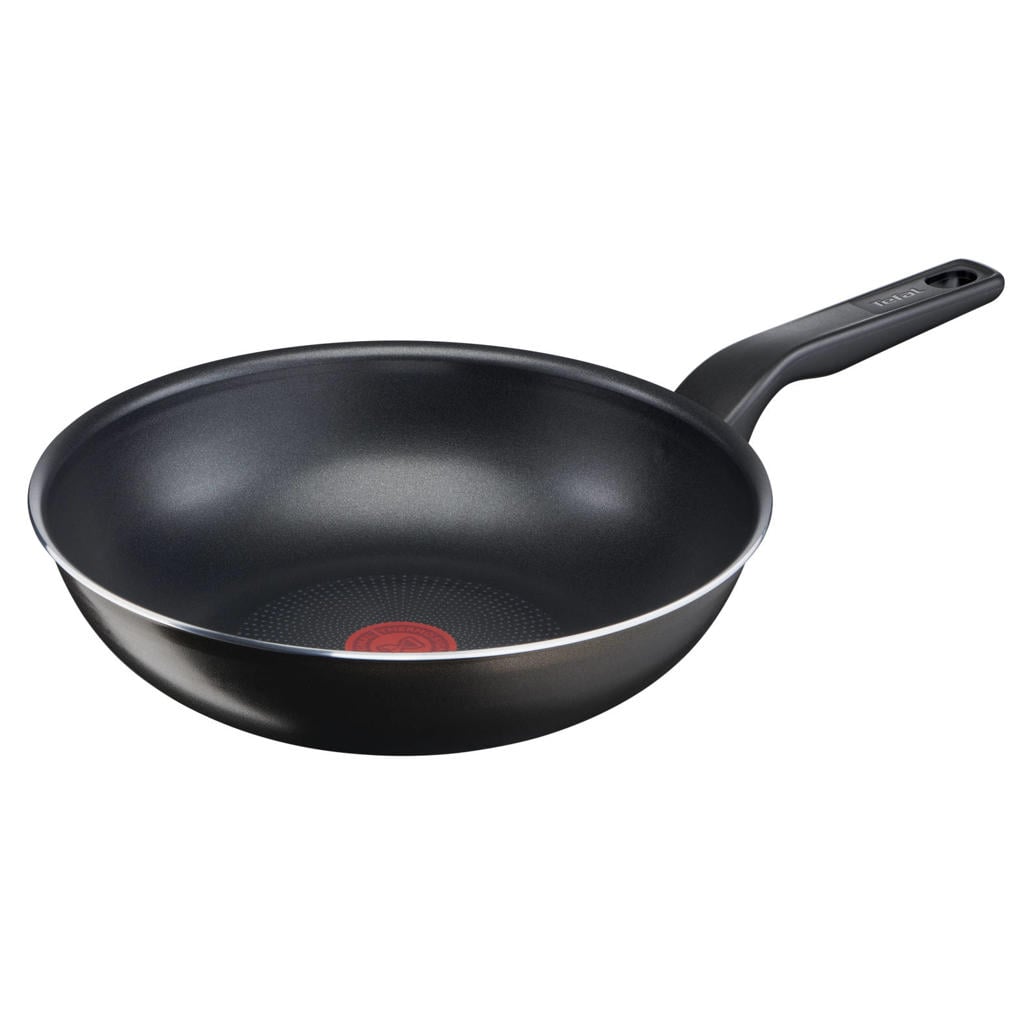Tefal aluminium wokpan XL Intense Ø 28 cm - zwart