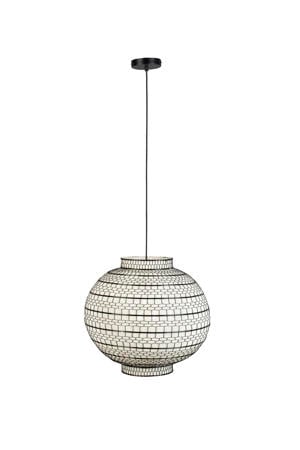Ming Hanglamp Rond 45 cm - Wit