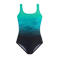 Lascana corrigerend badpak turquoise/zwart