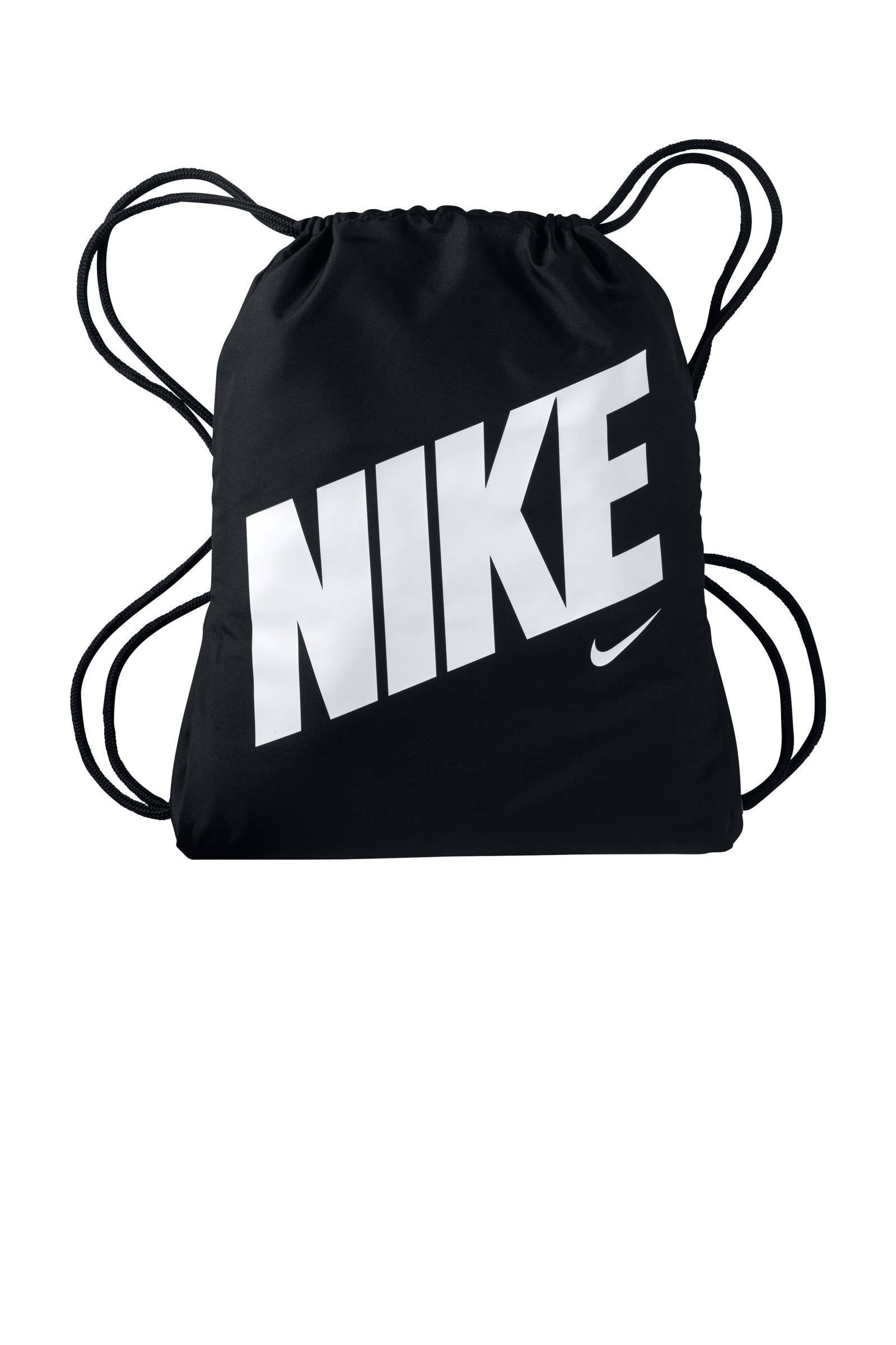 Nike sporttas 13L zwart/wit | wehkamp