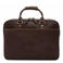 Castelijn & Beerens  15.6 inch leren laptoptas Verona donkerbruin