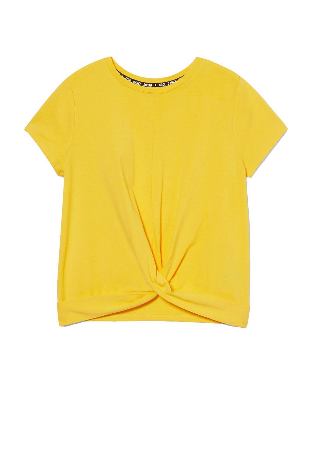 C&A Here & There T-shirt met biologisch katoen geel, Geel