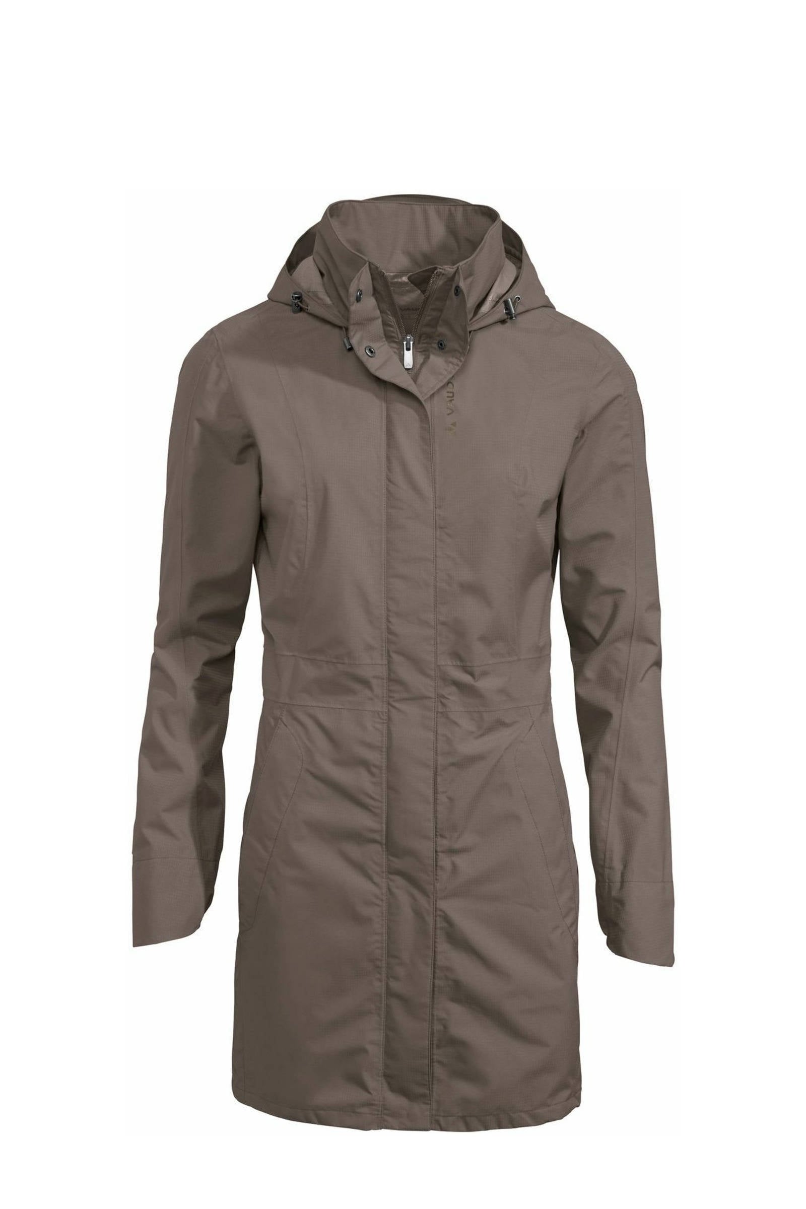 zwarte dames regenjas