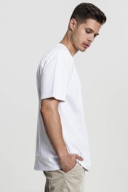 Urban Classics Heavy Oversized Button-Down Shirt – Men's Casual Long Sleeve Shirt In White