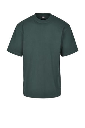 oversized T-shirt donkergroen