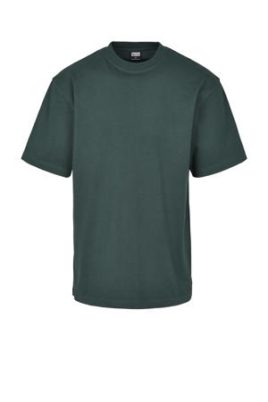 oversized T-shirt donkergroen