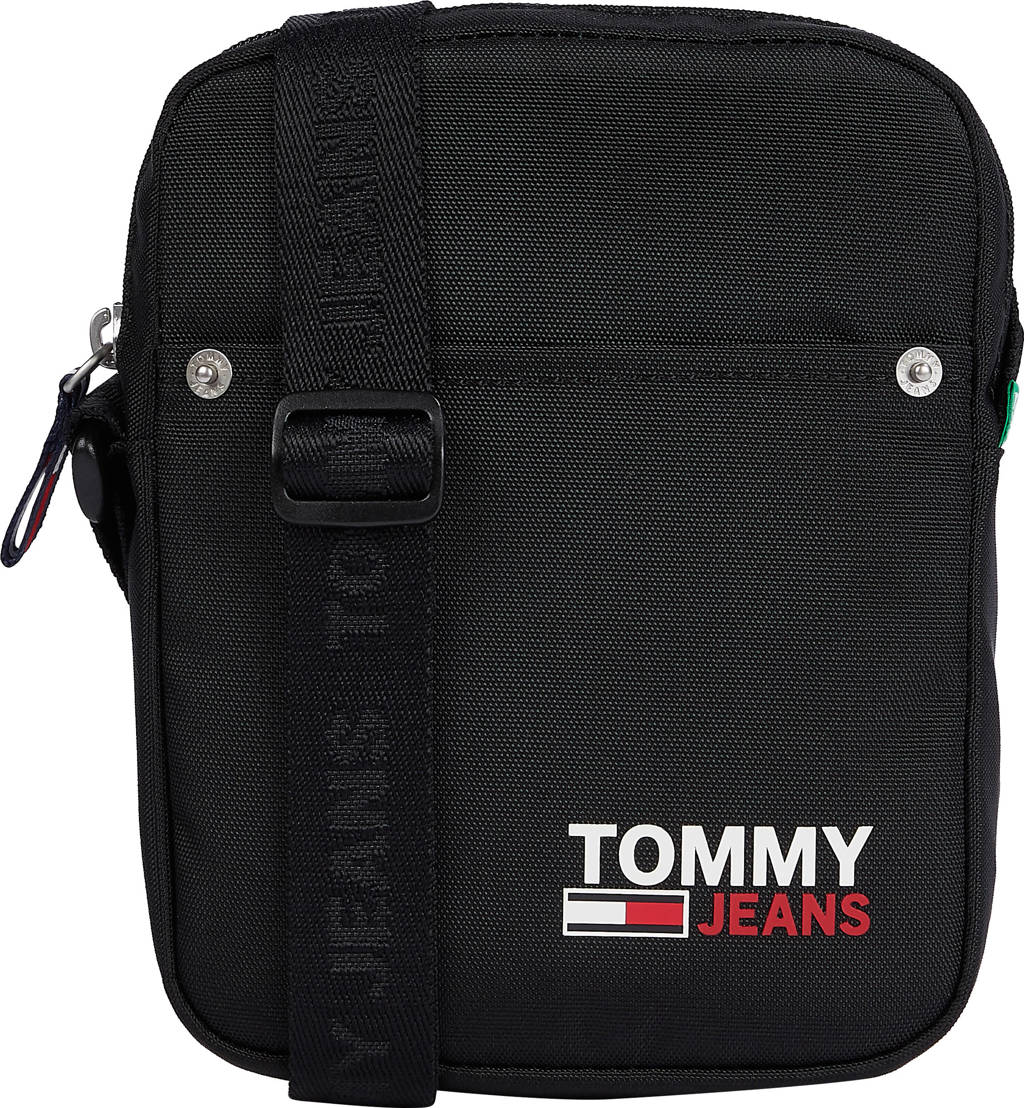 Tommy Hilfiger crossbody tas zwart, Zwart