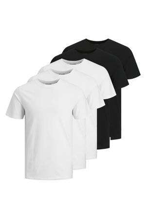 T-shirt JJEORGANIC - (set van 5)