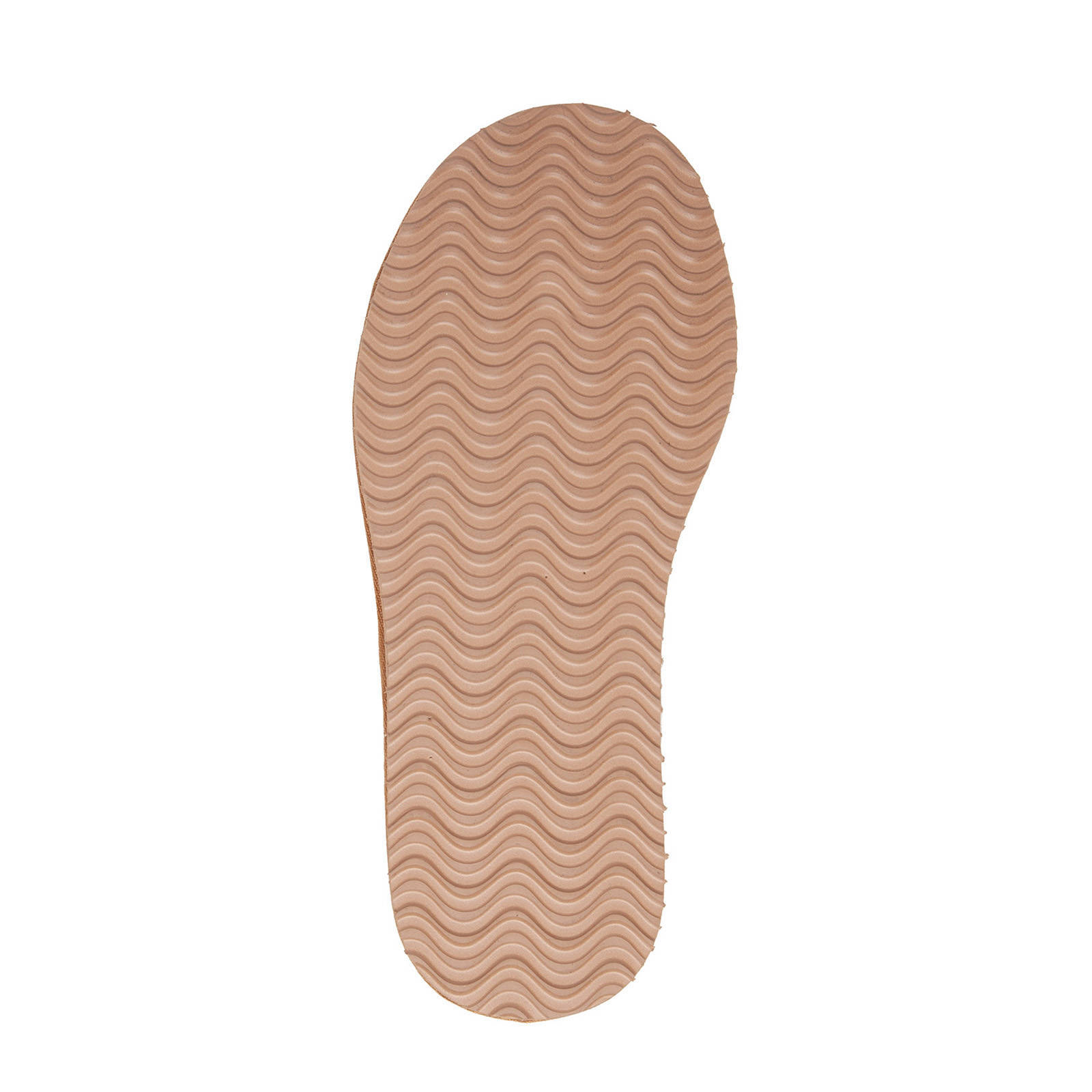 Hush Puppies suède pantoffels cognac | wehkamp