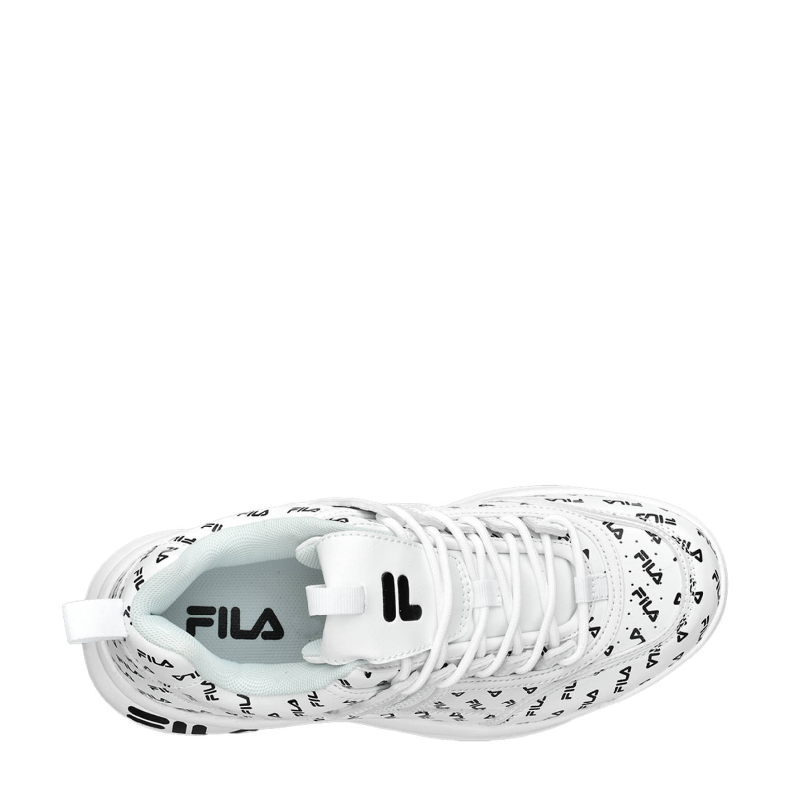 Fila chunky sneakers wit/zwart | wehkamp