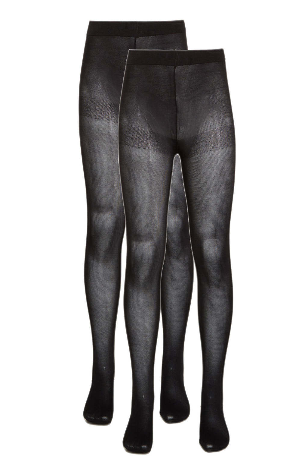 NAME IT KIDS panty NKFPANTYHOSE 60 denier - set van 2 zwart, Zwart