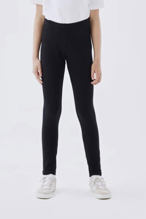 legging NKFDAVINA met katoen zwart