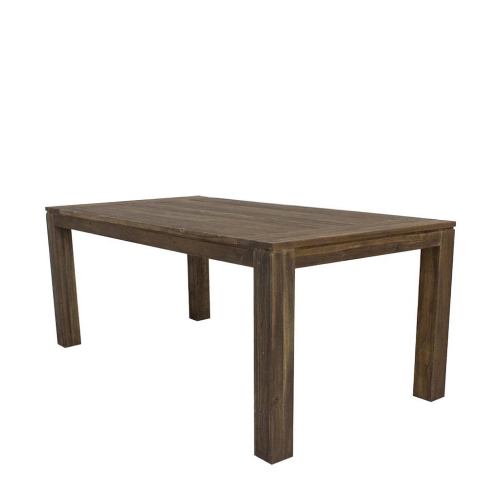 wehkamp home tuintafel Cancun (190x100 cm), Donkerbruin