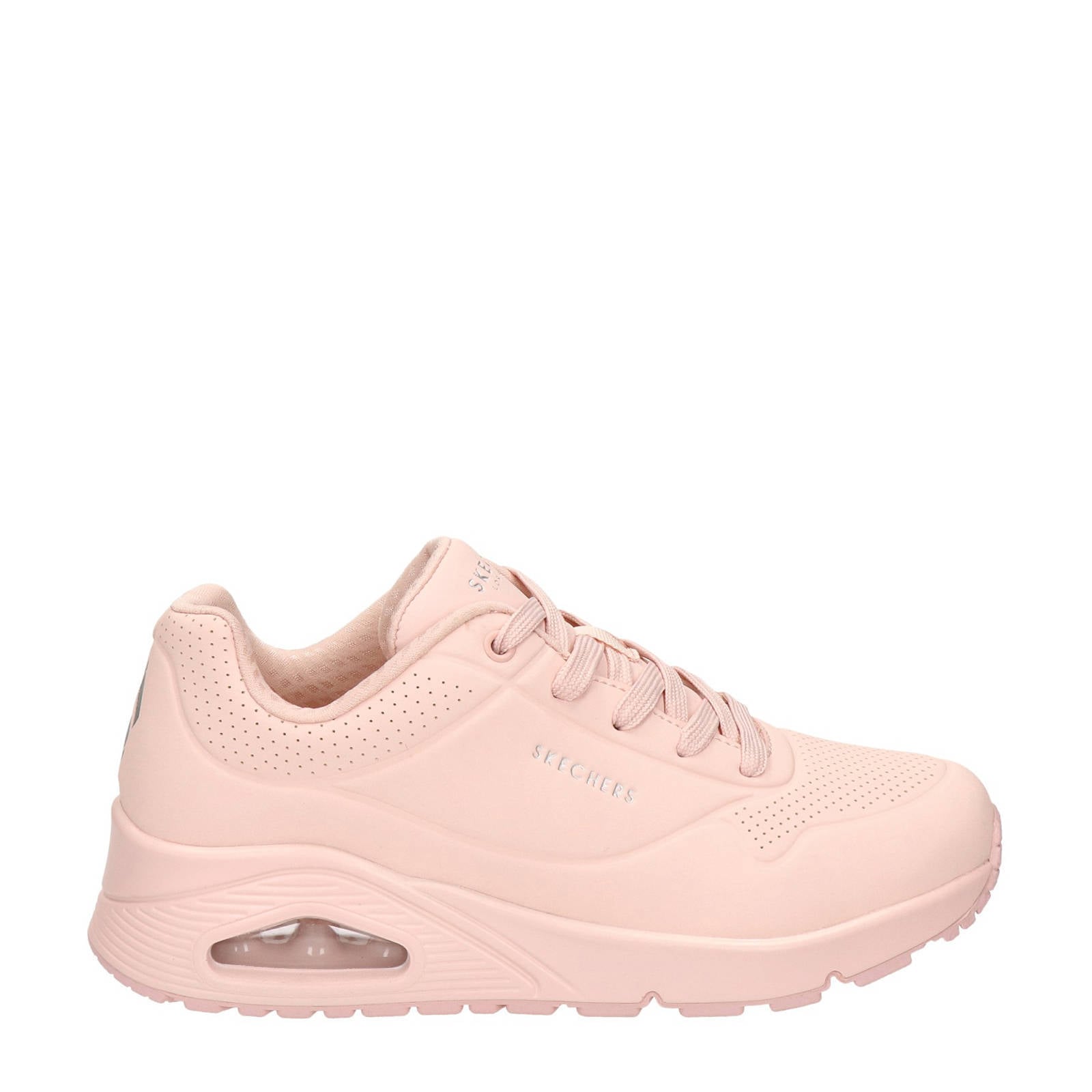 Skechers Lichtroze sneaker memory foam - Schoenen.nl