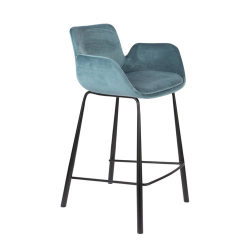 Zuiver barkruk Brit (set van 2) - Petrol