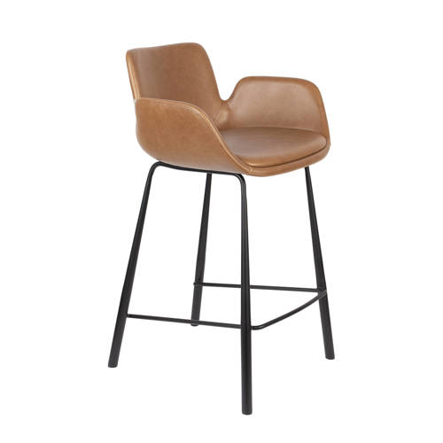 Zuiver barkruk Brit (set van 2) - Bruin