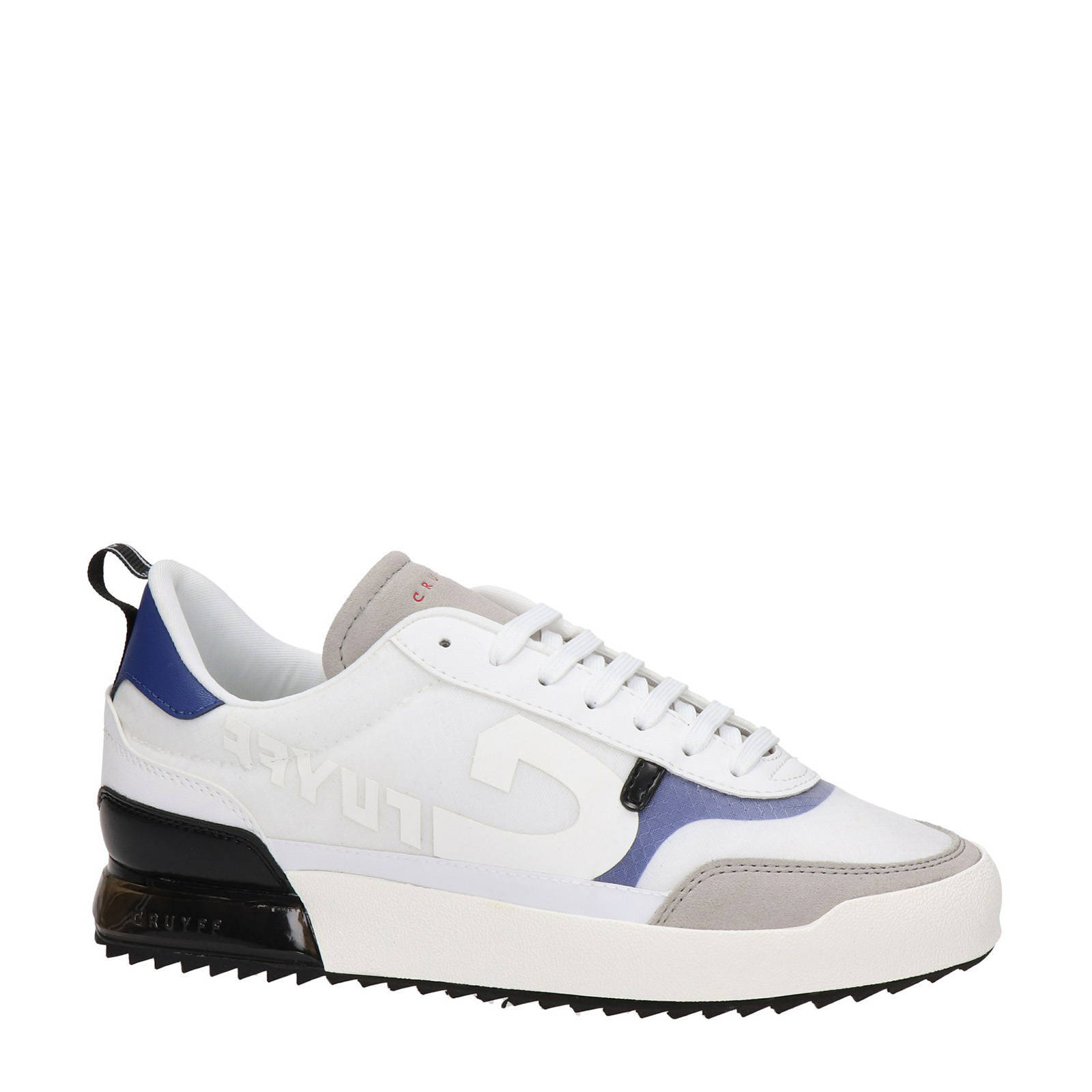 Cruyff Contra sneakers wit/blauw | wehkamp