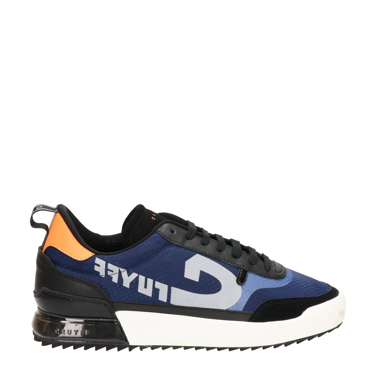 Cruyff Contra sneakers blauw/oranje | wehkamp
