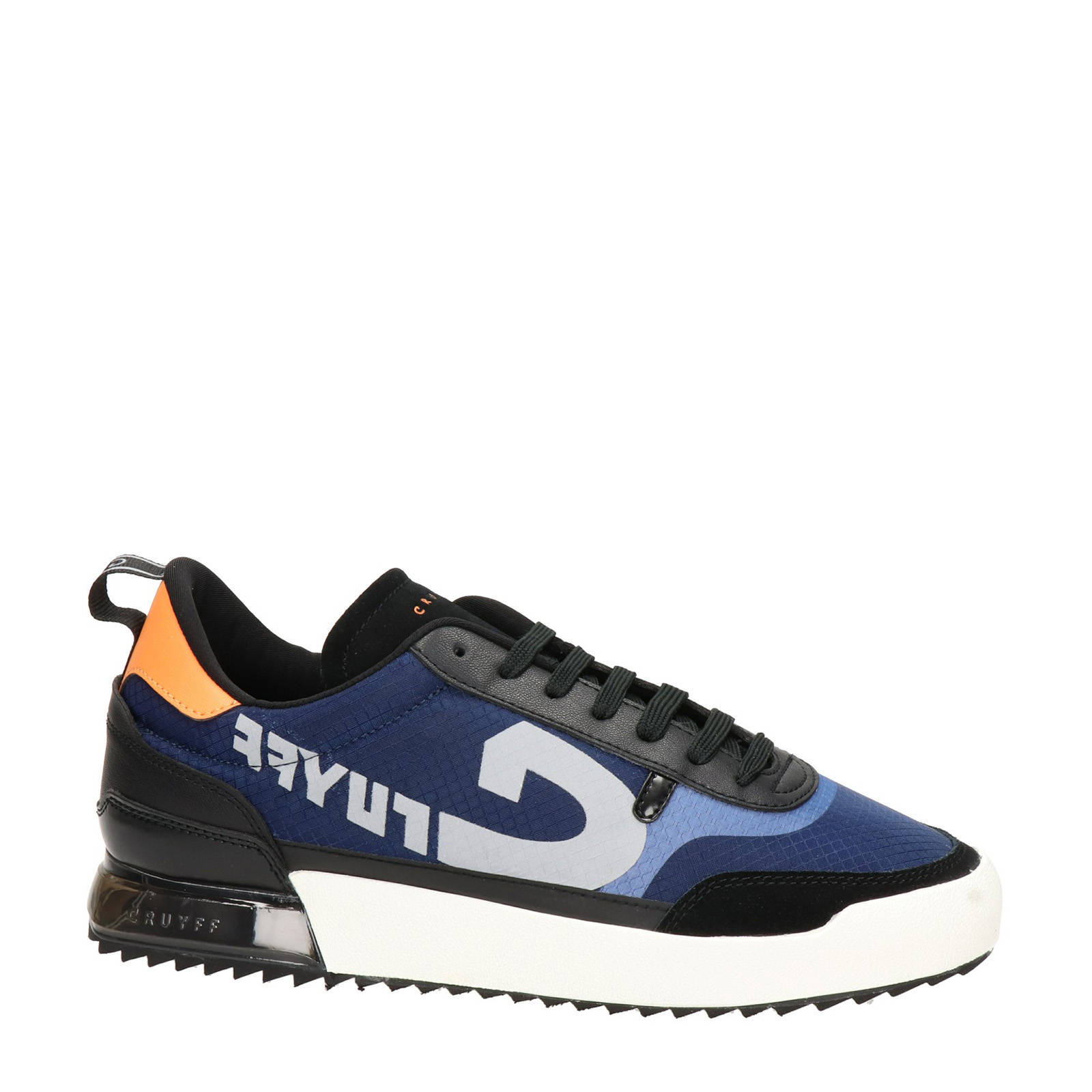 Cruyff Contra sneakers blauw/oranje | wehkamp