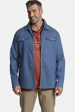 jas SIR REEVES Plus Size blauw