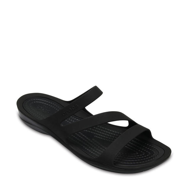 Crocs Swiftwater Sandals slippers zwart | wehkamp