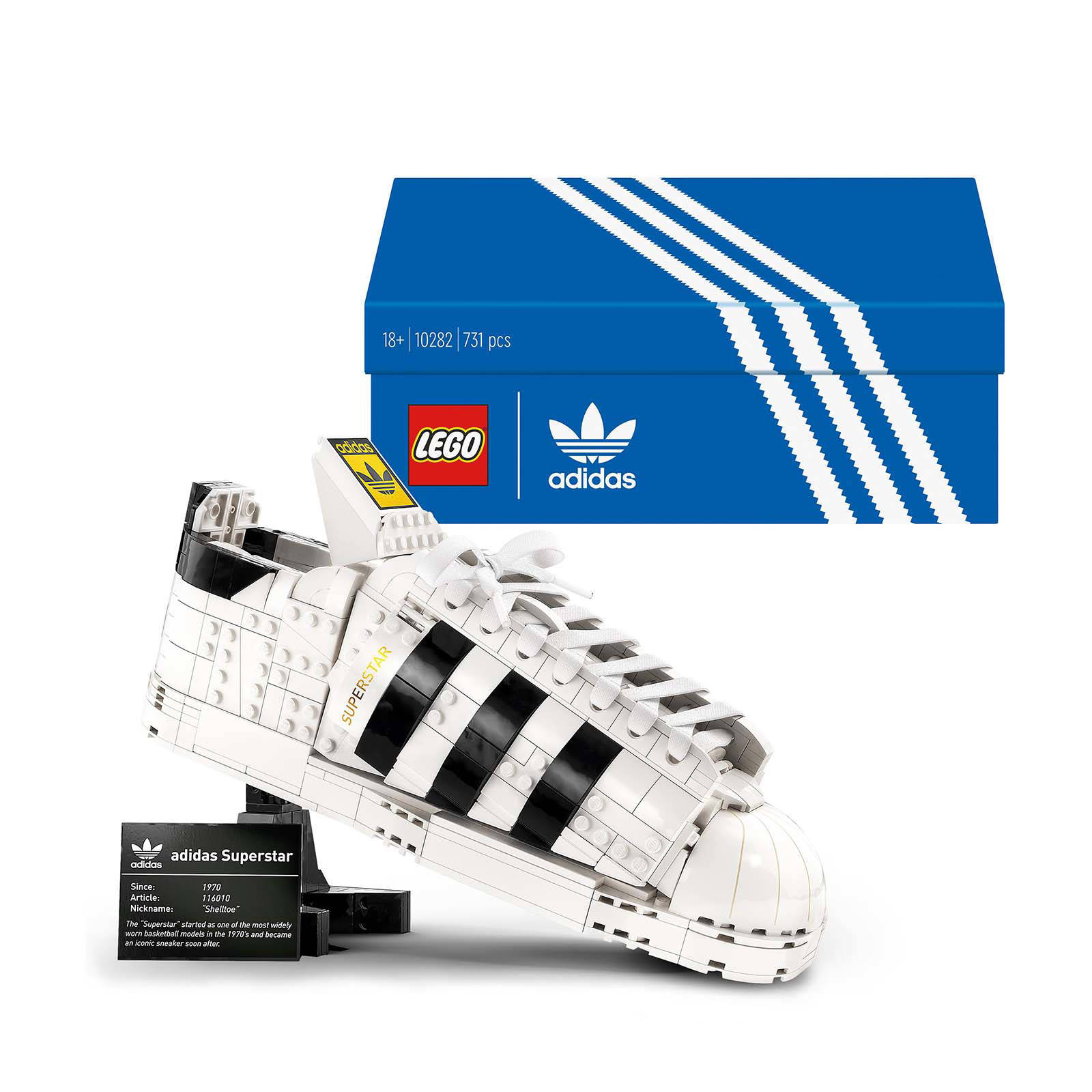 LEGO Creator Adidas Superstar 10282 | wehkamp
