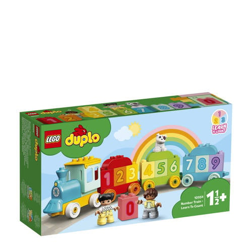 Wehkamp LEGO Duplo Getallen trein - Leren tellen 10954 aanbieding