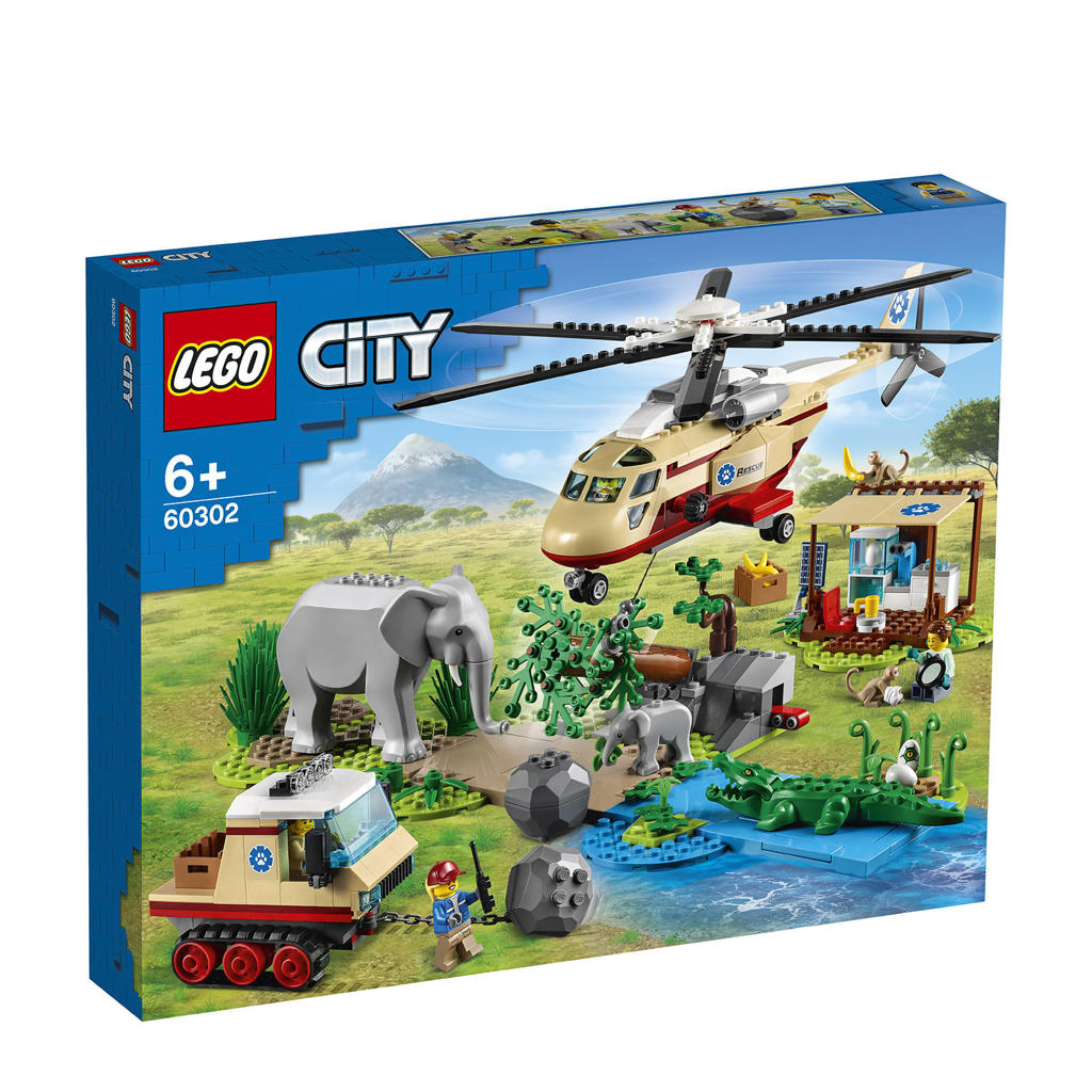 LEGO City Wildlife Rescue operatie 60302