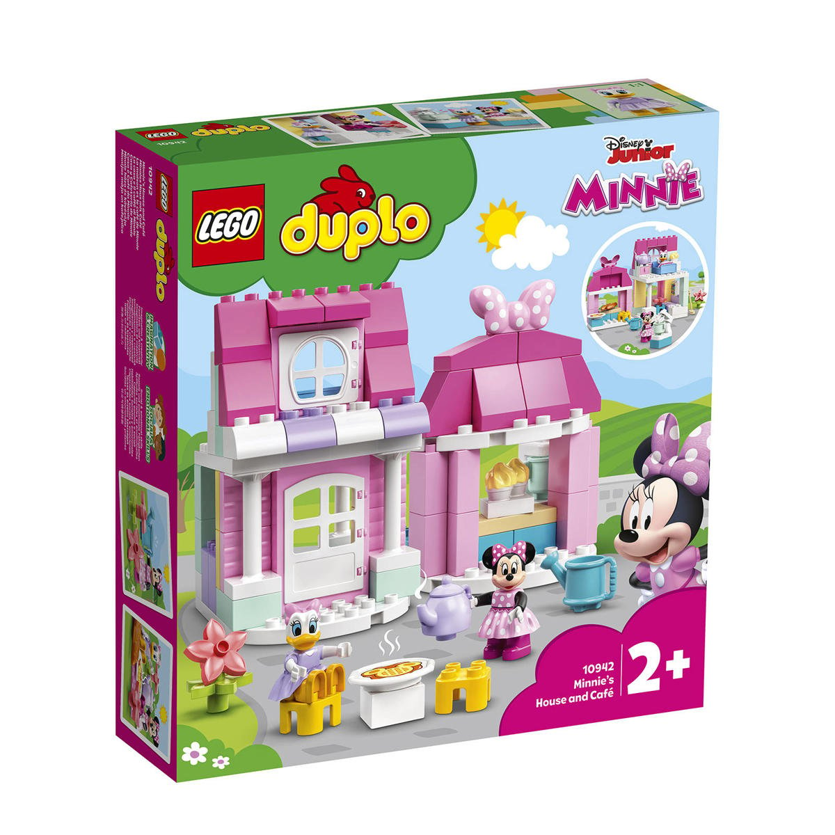 Reizen mei paradijs LEGO Duplo Minnie's huis en café 10942 | wehkamp