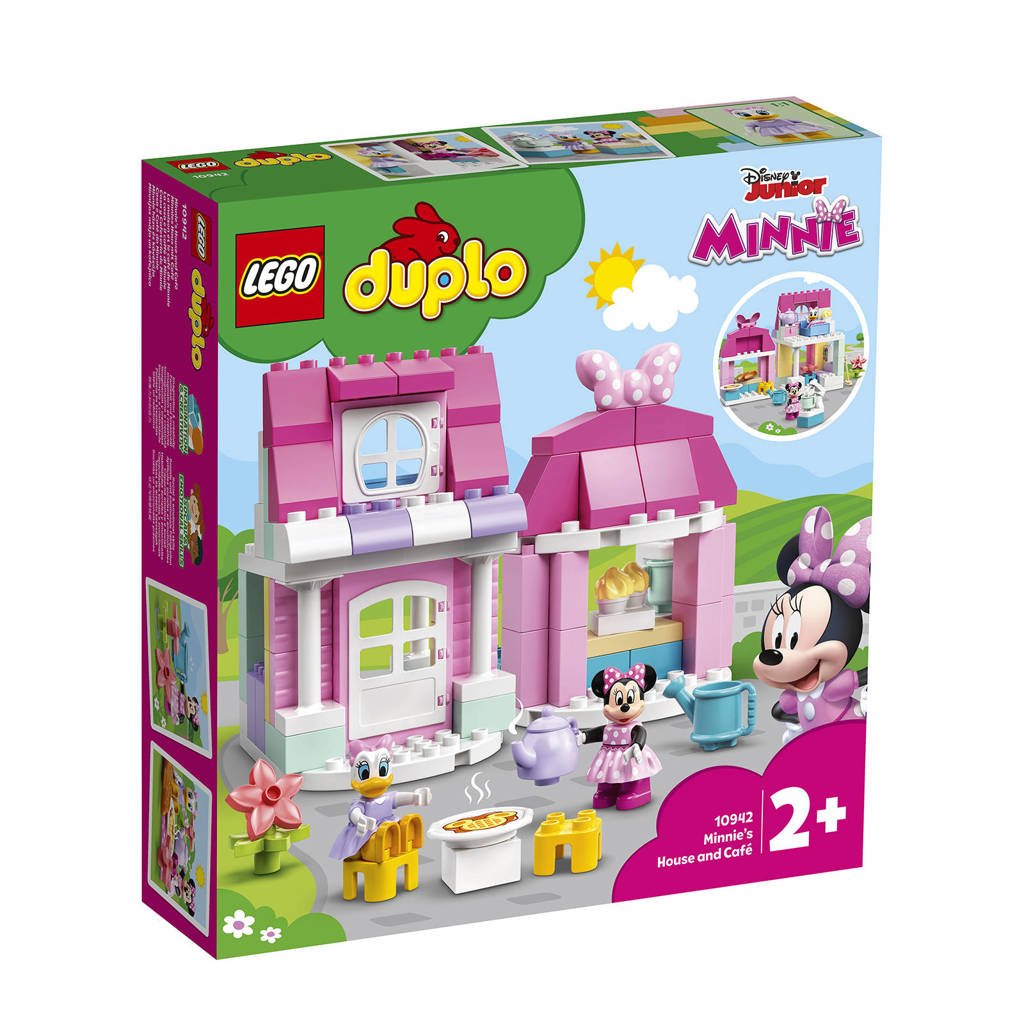 Samengroeiing partij muur LEGO Duplo Minnie's huis en café 10942 | wehkamp
