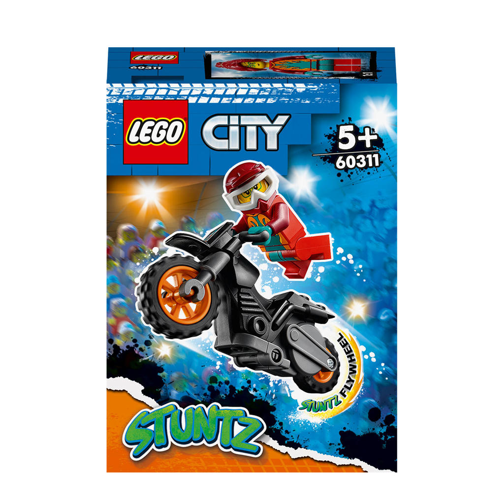 LEGO City Vuur stuntmotor 60311